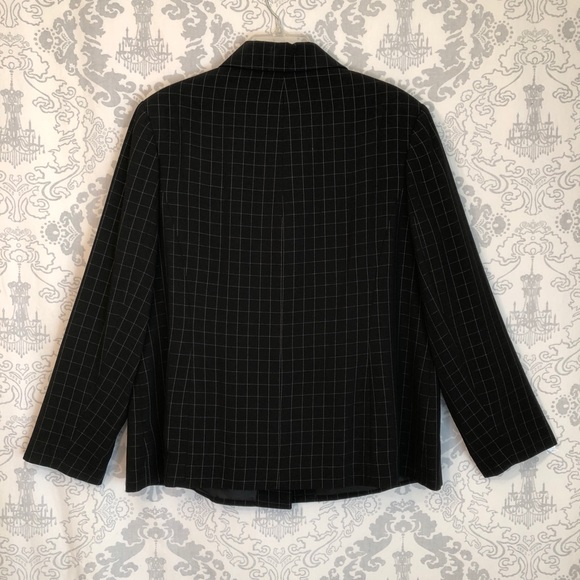 Hillard & Hanson Checkerboard Skirt Suit - Picture 2 of 7